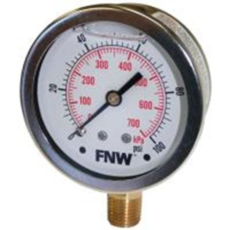 Picture of N++ 2-1/2" SS / BR LIQ FILL GAUGE 0-30