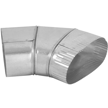 Picture of GV2060 OVAL FLAT ELBOW 45DEG 6"