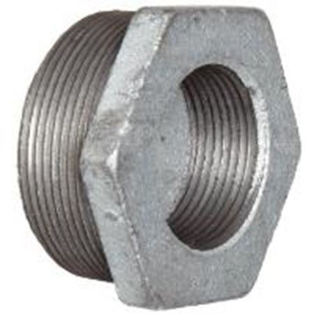 Picture of 1-1/2 X 1/4" MXF HEX GALV MALL BUSHING