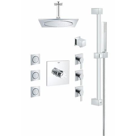 Picture of C++ 117163 SQUARE THM CUSTOM SHOWER KIT