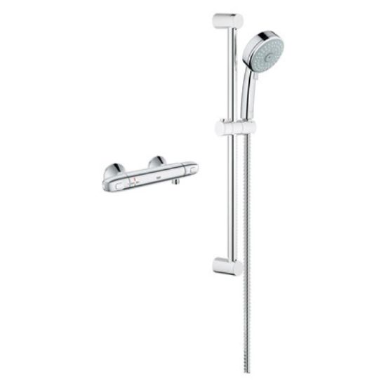 Image sur 122629 ENS DOUCHE MURAL SIMPLE