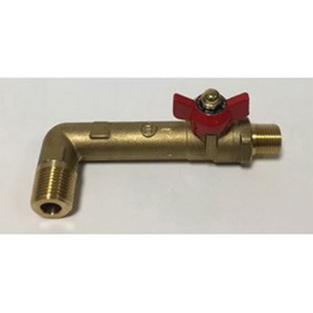 Picture of E990999 1/2" X 3/8" 90-DEGREE TANK VALVE