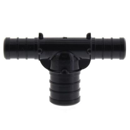 Picture of 16225 3/4" X 3/4" X1/2" PEX BARB HPP TEE