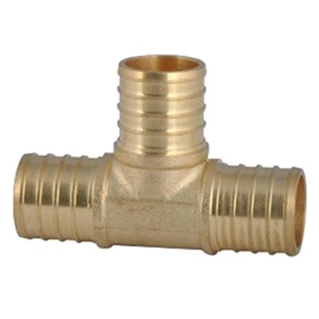 Picture of 26222NL LLC 3/4 X3/4 X3/4 PEX BRASS TEE