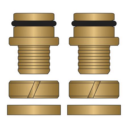 Picture of 77019 5/8 PEX CONNECTOR FOR COLLECTOR