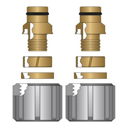 Picture of 77022 3/4 PEX CONNECTOR FOR COLLECTOR