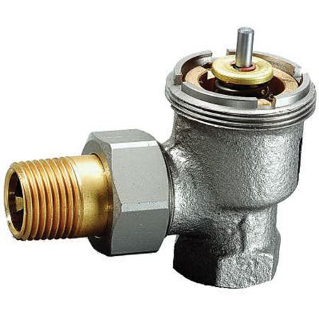 Picture of V110E1012 3/4" VERT ANG RADIATOR VALVE