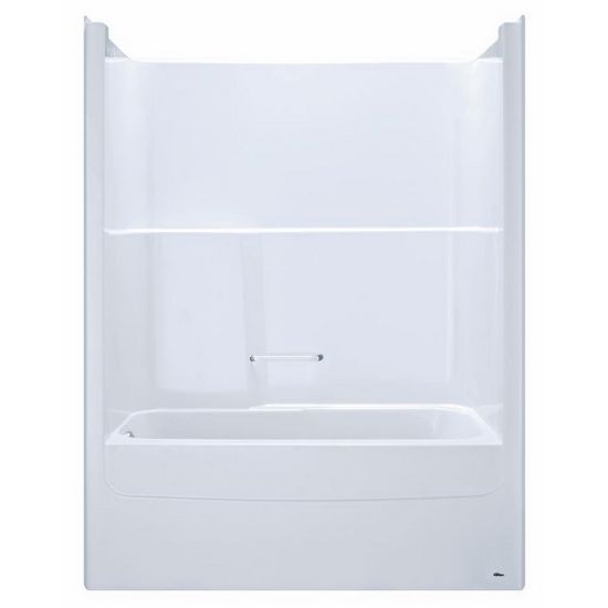 Picture of 6643-0 LH 5'-6" BATHCOVE TUB/SHR WHITE