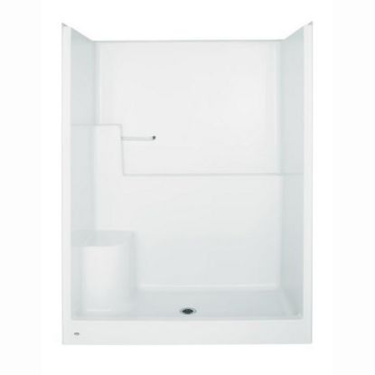 Image de 6094 BRIWARD 60X31 LH SEAT SHOWER WHITE