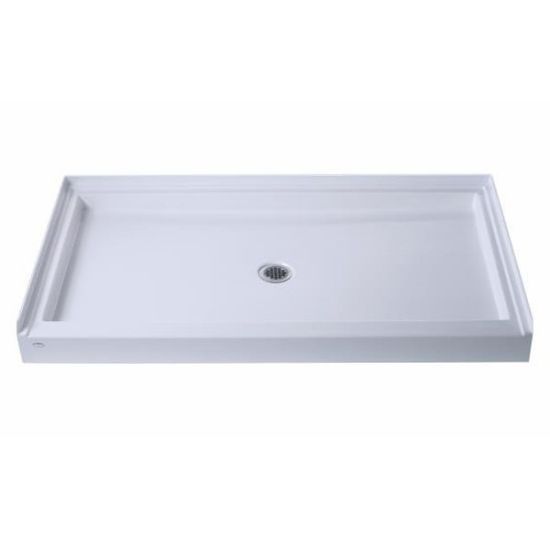 Picture of ACR3780WHI 60" X 34" ACRYLIC SHW BASE WH