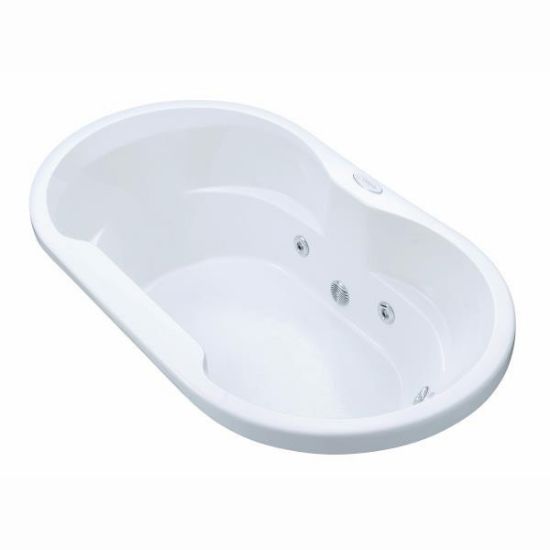Picture of AO7242LCMJ6 6' WP TUB LHP WHITE