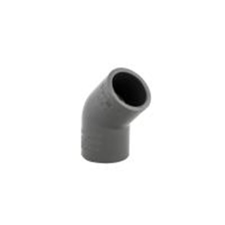 Picture of 21/2" X 45D PVC 40 ELBOW SW