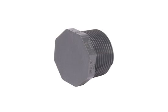 Picture of 11/4" PVC 40 PLUG THREADED