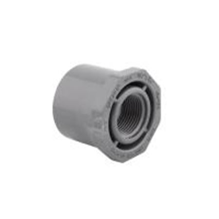 Picture of 11/2" X 3/4"  PVC 40 BUSHING SW X FEM