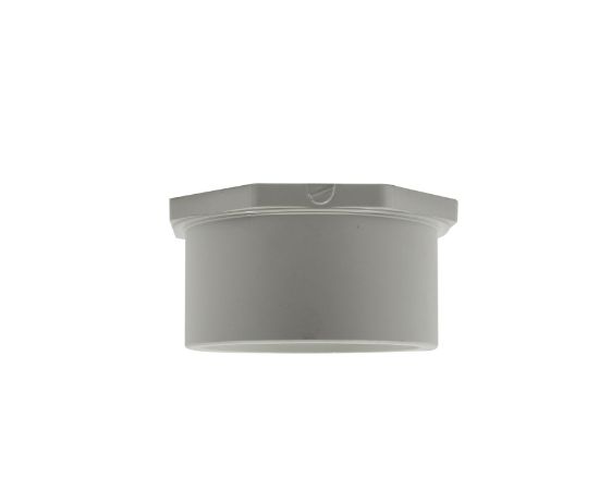 Image sur 6" X 3" PVC 40 REDUCT. MXF BLANC