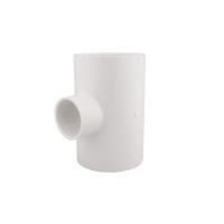 Picture of 4" X 3/4"PVC 40 TEE SW WHITE