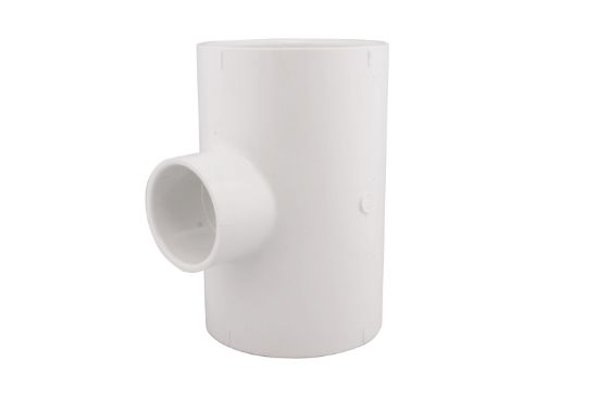 Picture of 4" X 3/4"PVC 40 TEE SW WHITE