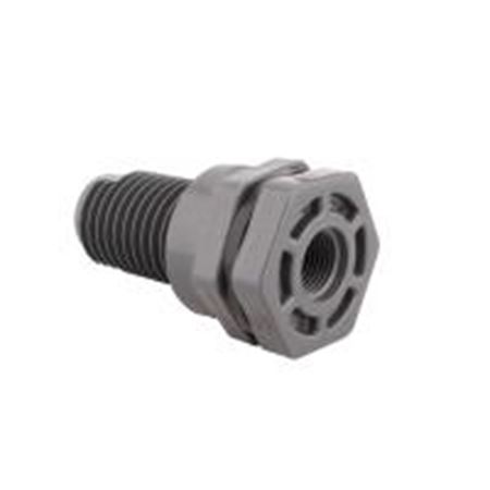 Picture of 1" PVC 80 TANK ADAPT THREADED