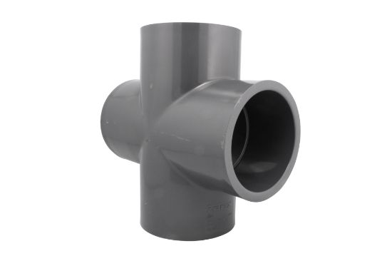 Image sur 4" PVC 80 CROIX FXFXFXF