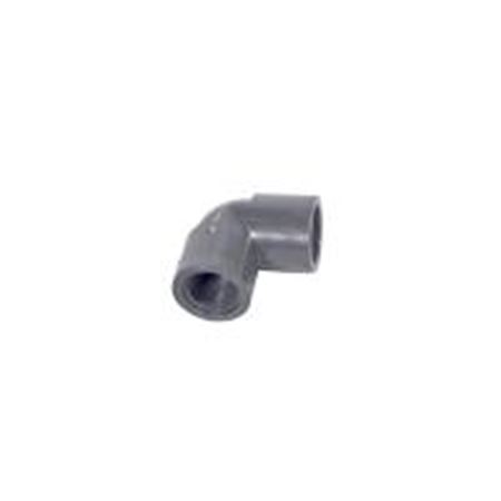 Picture of 3/4" X 90D PVC 80 ELBOW SWXFPT