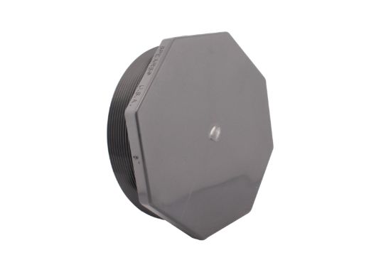 Picture of 6" PVC 80 THREADED PLUG