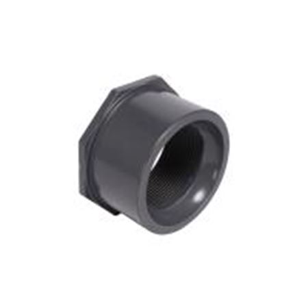 Picture of 6" X 4" PVC 80 BUSHING SW X FEM