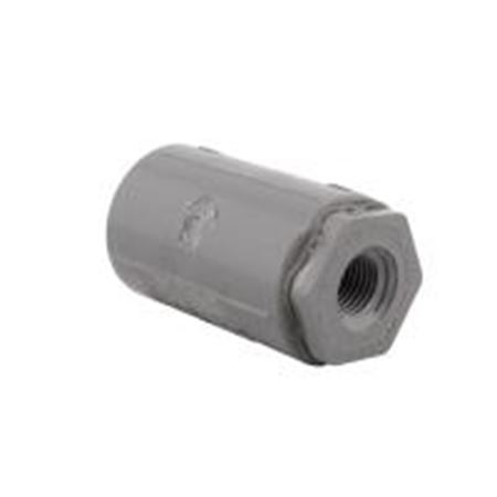 Picture of C++ 1/2" X1/4" PVC 80 COUPLING THREADED