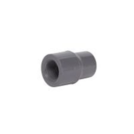 Picture of 1  X1/2   S80 PVC THRD CPLG 36749