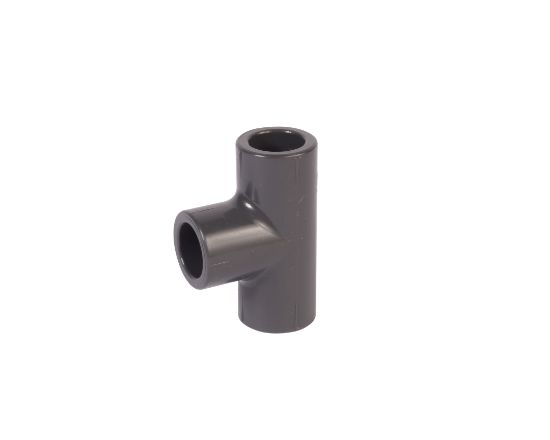 Picture of 1/4"  PVC 80 TEE SW