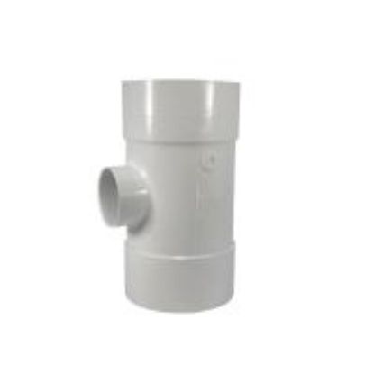 Picture of 8" X 4" PVC TEE HXHXH BDS