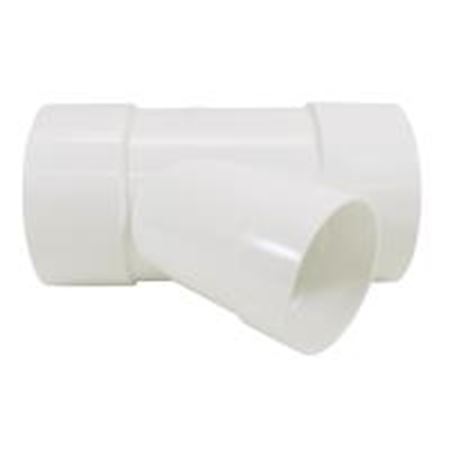 Picture of 6" X 4" PVC WYE HXHXH BDS