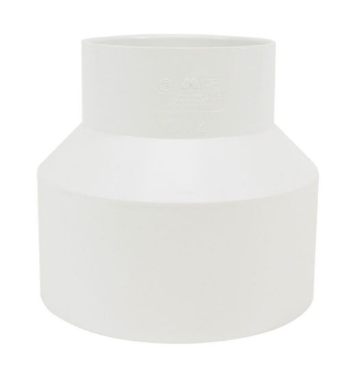 Picture of 6" X 4" PVC RED. CPLG HXH BDS