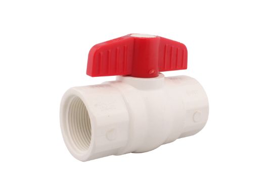 Picture of 052286 11/4"PVC QIC BALL VALVE-THREADED