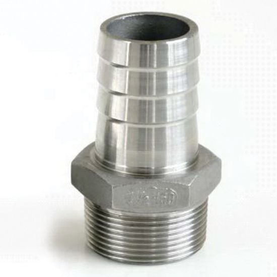 Picture of 2" 150# NPT THR HSE BRB KNG NIP A351-316