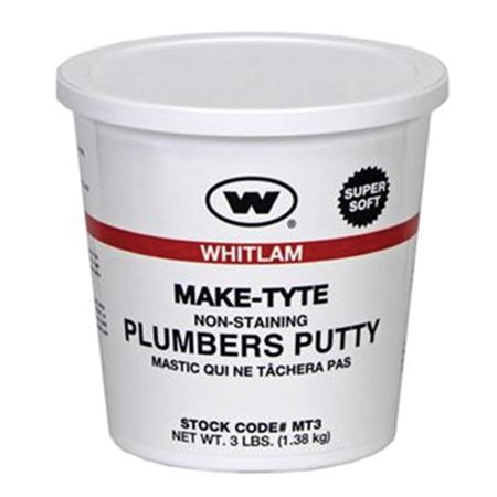 Picture of MT1  WHITLAM 14OZ STAINLESS PLUMB PUTTY