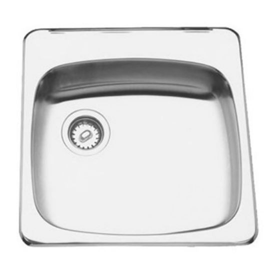 Image sur ALBS68051 1T INOX EVIER ENC SAT