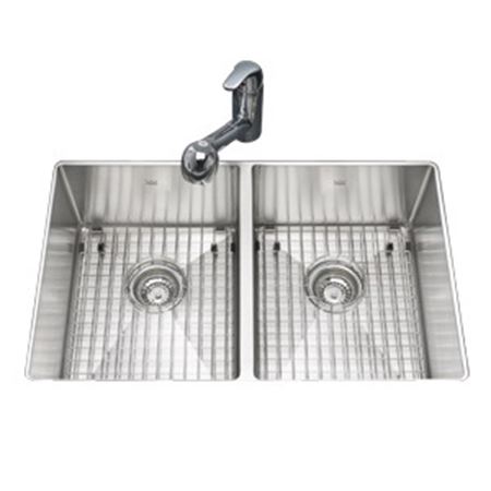 Picture of KCUD30-9-10BG SS UDMT SINK DBL W-GRID