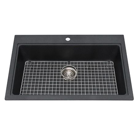 Picture of KGSL2031-8 SGL GRANITE SINK ONYX