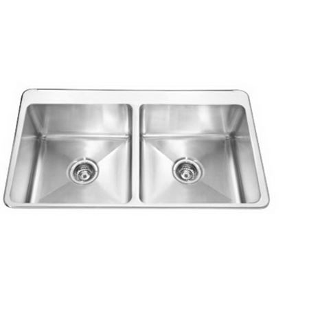 Picture of LBD0814P-1 DBLE SS SINK 1 HOLE