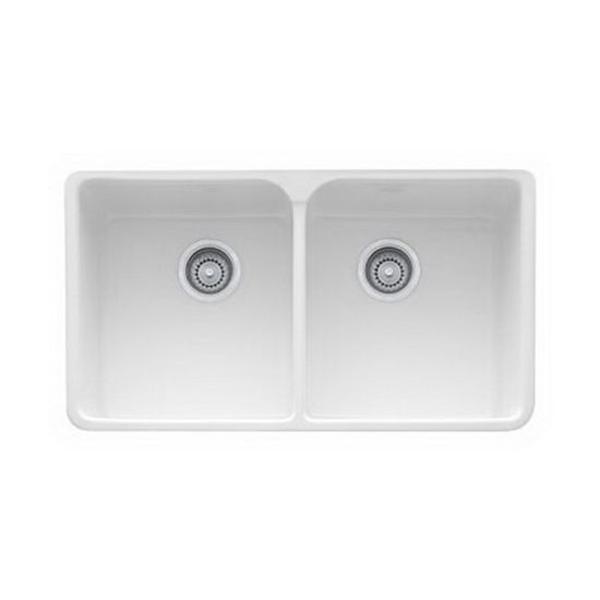 Picture of MHK720-35WH SINK DROPIN DBL FIRECL WH