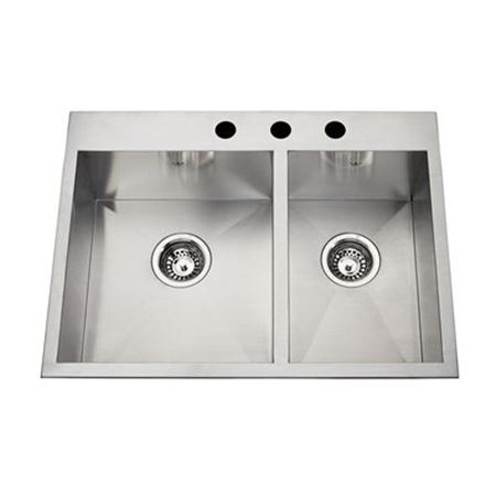 Picture of C++ QCLF2027R-8-1 20G  DBL BWL SINK SML