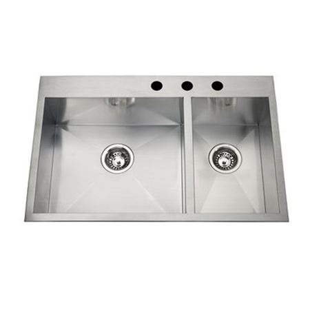 Picture of C++ QCLF2031R-8-3 20G  DBL BWL SINK SML