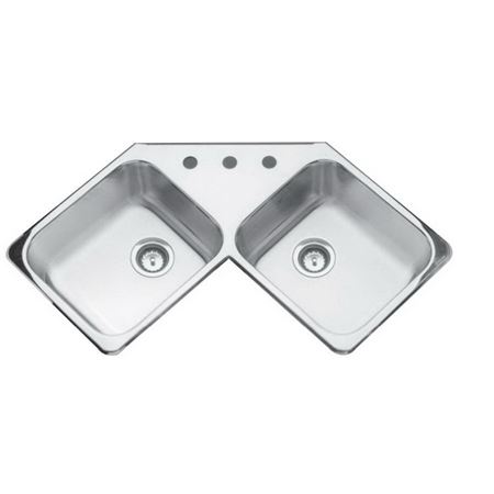 Picture of C++ QCR8 1T DOUBLE SINK 233/8X437/16