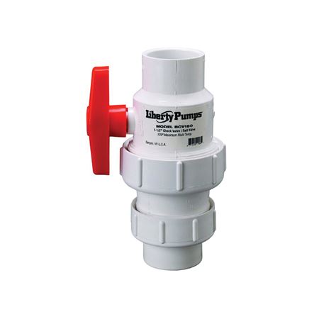 Picture of N++ BCV150 1-1/2" BALL/CHECK VALVE COMBO