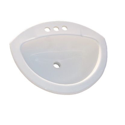Picture of LAVBIJ-4-107S LAVATORY BIJOU WHITE 4"