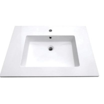 Picture of MOD31221107S 31X22 1H STH MRBL RCT S WHI