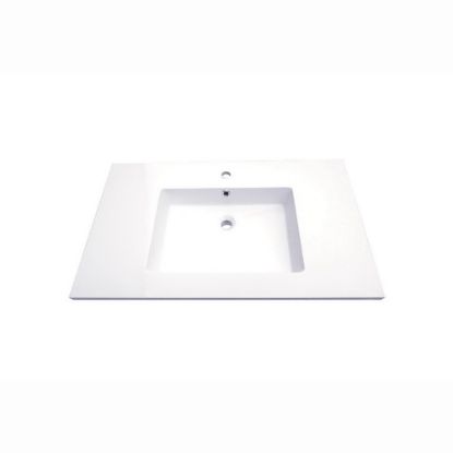 Picture of MOD37221107S 37X22 1H STH MRBL RCT S WHI