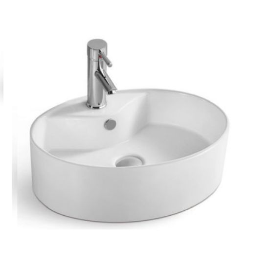 Picture of PORC42 LAVATORY ROUND PORCELAIN 1 HOLE