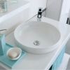 Picture of PORC43 LAVATORY RND PORCELAIN NO HOLE