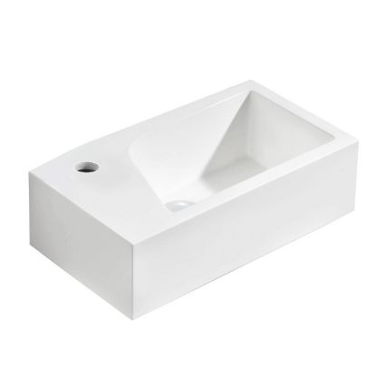 Image de RELAX S401T 1T LAVABO MARB STH BLANC